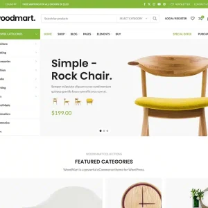WoodMart Theme - Wordpress Woocommerce Theme [license-8.1]